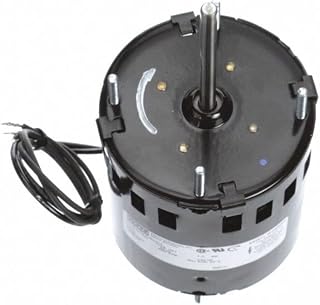 Fasco D208 3.3" Frame Open Ventilated Shaded Pole General Purpose Motor with Sleeve Bearing, 1/30 HP, 3000rpm, 115V, 60Hz, 1.1 amps, CW Rotation