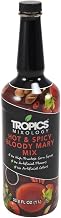 Tropics Ready To Use Spicy Bloody Mary Mix, 33.8 Fluid Ounce -- 12 per case.