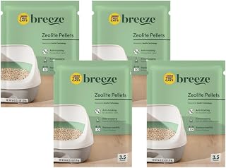 Tidy Cats Breeze Zeolite Pellet, 3.5 Pound (Pack of 4)