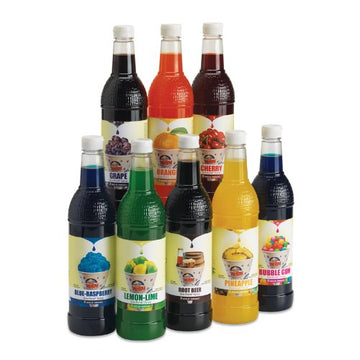 25OZ Cher SnoKon Syrup by Gold Medal – 25 OZ
