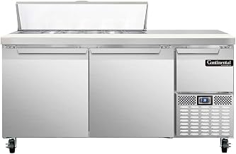 CRA68-12 Refrigerated Base Sandwich Unit, 68" W, With 12 Pan Openings