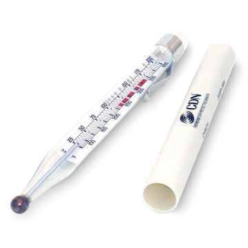 Candy and Deep Fry Thermometer by CDN – 1 EA, White, Model FBA_TCF400