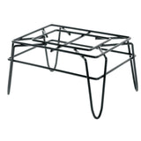 Retail Floor Display Stand Black Wire - 14"L x 10"W x 8"H by HUBERT – Wire, Black, Model ENW1014-B