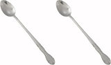 Winco 8" Elegance Stainless Steel Iced Tea Spoons (Set of 12) (Pack of 2)
