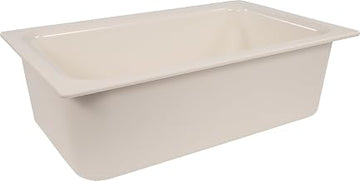 Carlisle FoodService Products CM110002 Coldmaster ABS Standard Full-Size Food Pan, 15 qt. Capacity, 20.68 x 12.72 x 6.40", White