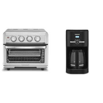 Air Fryer + Convection Toaster Oven by Cuisinart – Model Cuisinart Air Fryer + Convection Toaster Oven, 8-1 Oven with Bake, Grill, Broil & Warm Options, Stainless Steel, TOA-70