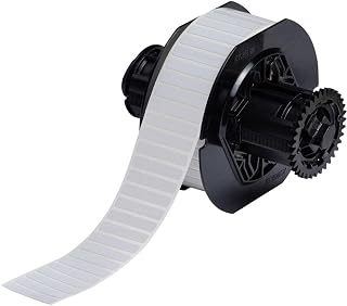 133870-EA - Brady UltraTemp B33-45-718 White Polyimide Die-Cut Thermal Transfer Printer Label Roll - 1.7 in Width - 0.25 in Height - B-718