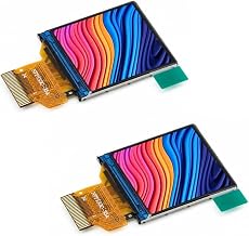 2Pcs 1.3" TFT Display IPS LCD ST7789 RGB 240 * 240 24-Pin Serial Module