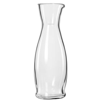 1 Liter Carafe by Libbey – 1.0 liters, Glass, Clear, Pack of 12, Model 13173021