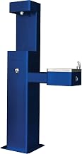 Global Industrial Outdoor Drinking Fountain with Bottle Filling Station