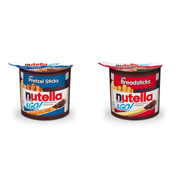 & GO! Bulk 12 Pack Hazelnut Spread with Pretzels and s by Nutella – 1.9 Ounce (Pack of 12), Pack of 12