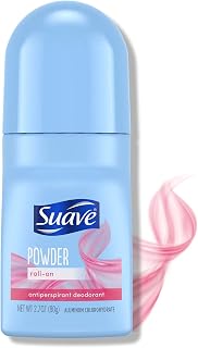 Suave 24 Hour Protection Anti-Perspirant Deodorant Roll-On Powder 2.70 oz