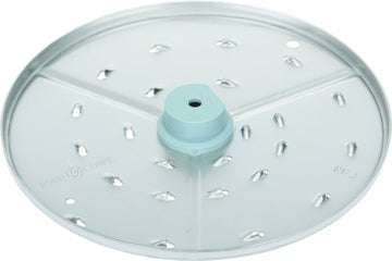 Medium Coarse Grating Plate by Robot Coupe – Stainless Steel, Multicolor, Model 27511
