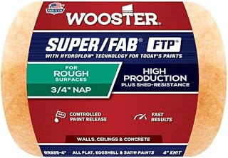 144-Pack of 4” x 3/4” Nap Wooster RR925 Super/Fab FTP High Capacity Roller Cover