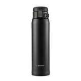 Stainless Steel Vacuum Insulated Mug by Zojirushi – 20 Ounces, Stainless Steel, Black, Model SM-SA60BA