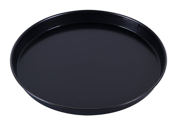 with Iron Pizza Pan by PADERNO – 32, 32 cups, Alloy Steel, Black, Model 11740-32