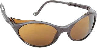 Uvex S1603 Bandit Safety Glasses Black Frame Expresso Lens, 1 Pair