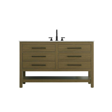 Bathroom Vanity Chestnut Brown by karson – Chestnut Brown