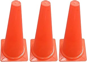 Martin Sports Safety Cone, 15-inch, Orange, 3/Bundle (MASSC15-3)