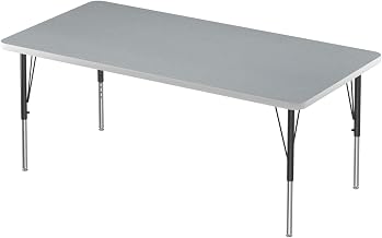 Correll Laminate Activity Tables with Gray Granite Finish A3072TF-REC-15-09-13