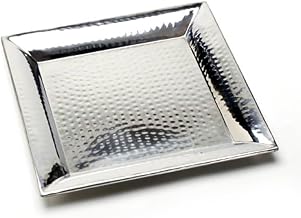 American Metalcraft 16" Square Hammered Tray