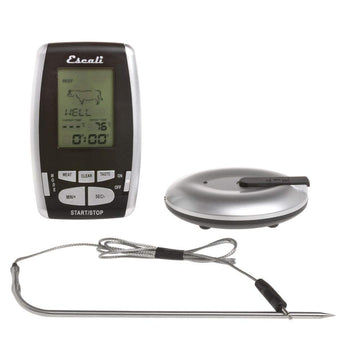 San Jamar Wireless Remote Thermometer and Timer by Carlisle – Plastic, Model THDGWL
