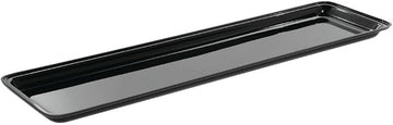 HUBERT Serving Tray Black - 30" L x 8" W x 1" D