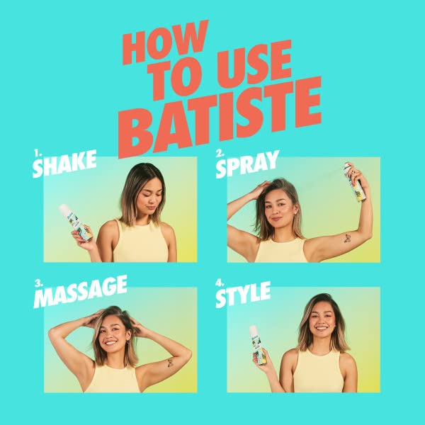 Dry Shampoo by Batiste – 5.71 Ounce (Pack of 3), Pack of 3