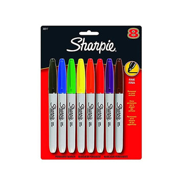 Fine Point Asst Colors by Sharpie – 1 Count (Pack of 1), Plastic, Multicolor, Model 30217