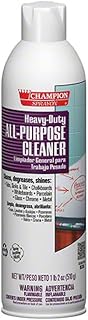 Champion Sprayon All-Purpose Foaming Cleaner – Non-Abrasive Multi-Surface Cleaner with SprayAnyWay Valve – 18 oz Aerosol – 12 Pack Case