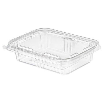 Safe T Fresh Clear Tear Strip Deli Tub, 20 Ounce - 200 per case.