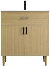 Elegant Kitchen and Bath Chandler 30" Single Bathroom Vanity in Honey Brown