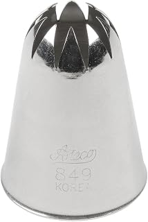 # 849 - Closed Star Pastry Tip .69'' Opening Diameter- Stainless Steel by Ateco