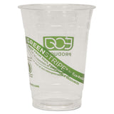 GreenStripe Cold Cups by ECO PRODUCTS – 16 oz, 16 ounces, Plastic, Clear, Pack of 50