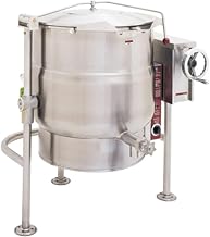 Crown ELT-30 Electric Tilting Kettle with 30 Gallon Capacity, 2/3 Jacket & Thermostatic Controls