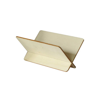 Disposable Taco Taxi by Tablecraft – 3.5" x 2.5" x 1.8", Poplar Wood, Brown, Model 10516