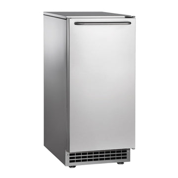 CU50GA Undercounter Ice Maker by Scotsman – Without Filtration, 26.0 pounds, Stainless Steel, Silver, Model CU50GA-1A