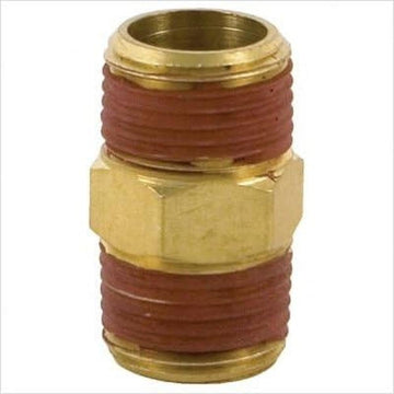 Hex Nipple by Bostitch – Brass, Model 38M-38M