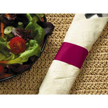 Burgundy Paper Napkin Band by Hoffmaster – Paper, Pack of 5000, Model 883145