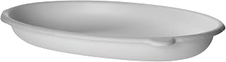 ECO PRODUCTS Compostable 24oz Oval Bowls, Case of 300, Disposable Vanguard White Molded Fiber, Tree-Free, Lids Available, Renewable Molded Natural Fibers, No PFAS, ASTM Compliant, BPI-Certified
