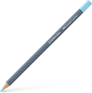 Faber-Castell Creative Studio Goldfaber Aqua Watercolour Pencil, Phthalo Blue Pastel (445) Single Pencil, For Art, Craft, Drawing, Sketching, Home, School, University, Colouring