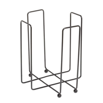 Wire Bowl Holder - Black by HUBERT – 6.0 liters, Carbon Steel, Black