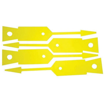 John Dow Industries Yellow Disposable Key Tag by JohnDow Industries – Yellow, Model 086Y
