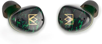 Noble Audio FoKus Rex5 True Wireless Stereo Bluetooth in-Ear Headphones with Microphone, Sound Personalization(Green)