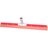 24" Red Non-Marking Floor Squeegee by Haviland – Rubber, Red, Model 2924