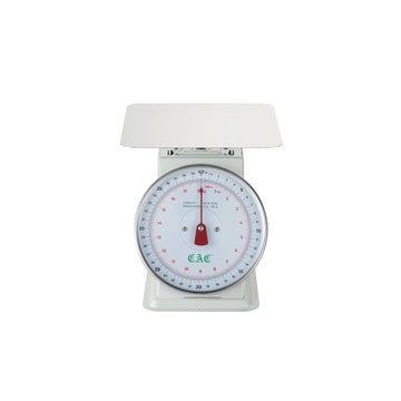 CAC Foodservice Scale Mechanical Portion Control 40LB by CAC China – Silver, Model SCM1-40E