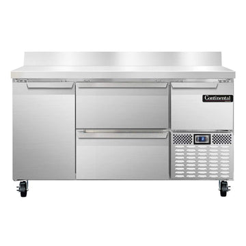 Freezer Base Worktop Unit by Continental Refrigerator – Model CFA60-BS-D