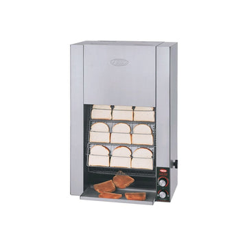 Toast King 16 Slice/Min Electric Conveyor Toaster by Hatco – Stainless Steel, Model GRS-66