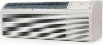 PDH15R5SG 14 500 BTU PTAC Air Conditioner with Heat Pump Dehumidification Mode Sound Reduction Techonolgy and Diamonblue Advanced Corrosion Protection in White