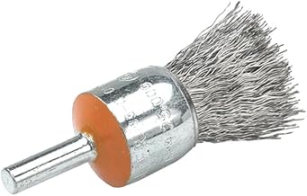 Walter Surface Technologies Walter 13C005 Crimped Wire Mounted Brush - 1/2 in. Carbon Steel Brush